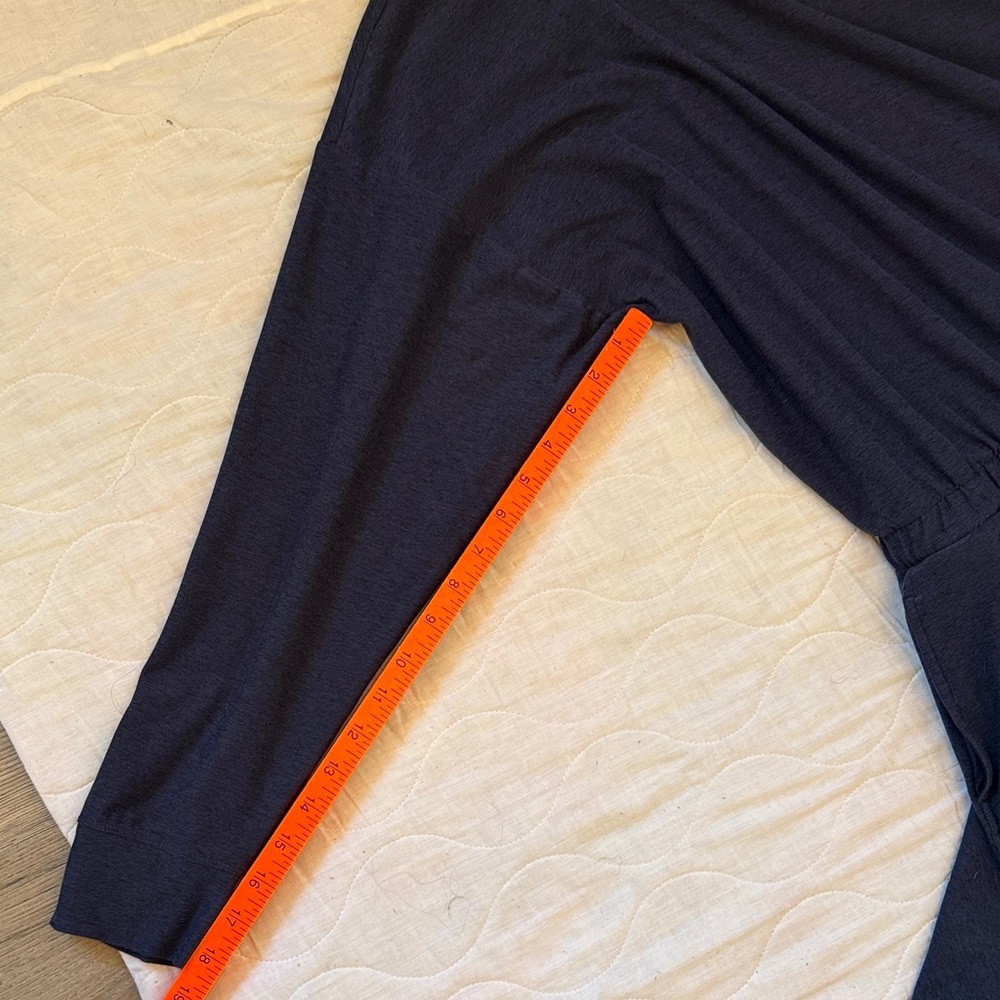 Fabletics Navy Blue Off-Shoulder Jumpsuit - Picture 13 of 14